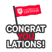 Clearing Sticker by Uni of Leicester