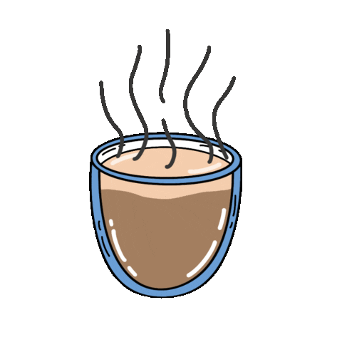 dindistudio giphyupload coffee coffeetime hotcoffee Sticker