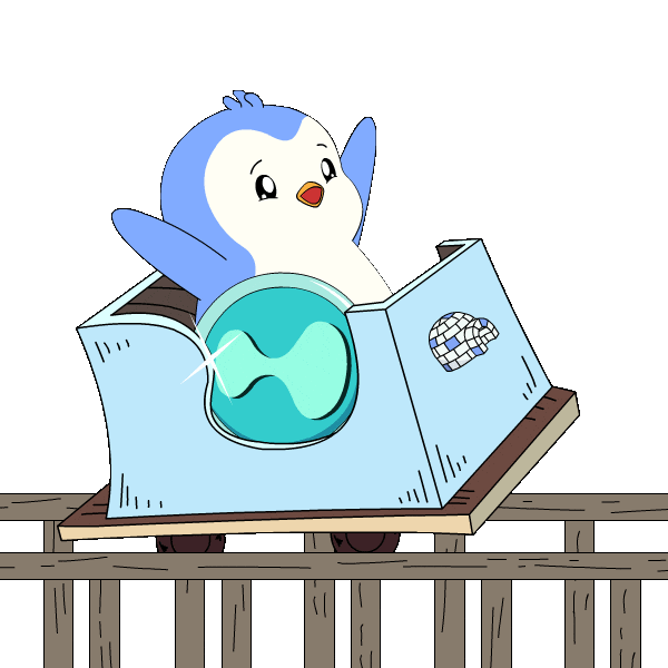 Crypto Penguin Sticker by Pudgy Penguins