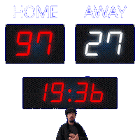 27 Away Sticker