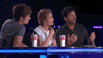 jennifer lopez kidding GIF by American Idol