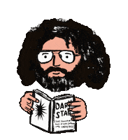 Grateful Dead Jerry Sticker by FUZZYTOWN