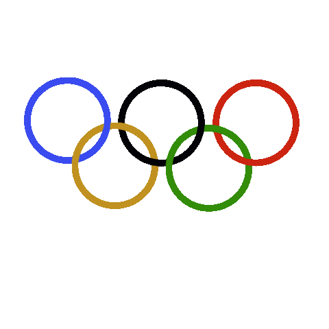 Winter Olympics Summer Sticker
