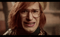 Nervous Andy Samberg GIF