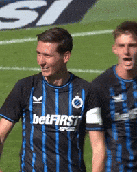 Blauw-Zwart GIF by Club Brugge