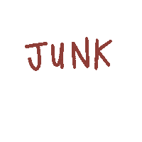 Trash Ad Sticker