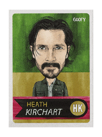 Skateboard Heath Kirchart Sticker