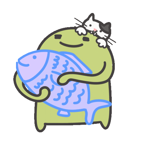 摸魚 Sticker