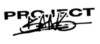 Black And White Logo Sticker by Project BANG