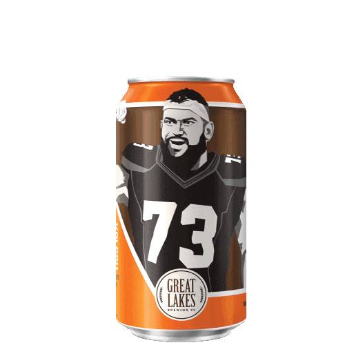 Football Touchdown Sticker by Great Lakes Brewing Co
