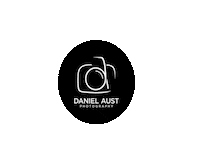 austphotography logo white black brand Sticker