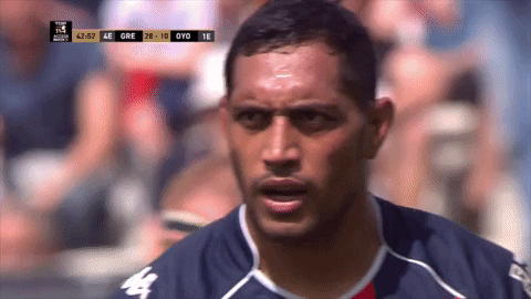 fc grenoble tongue GIF by FCG Rugby