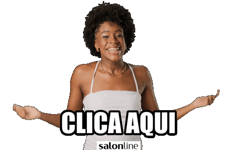 Clica Aqui Sticker by Salon Line