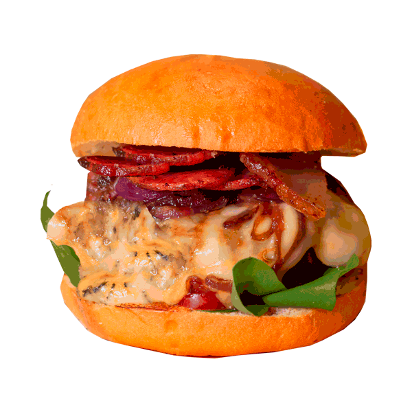 burger sushi Sticker by Ecosjr