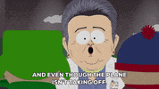 kenny mccormick kyle GIF by South Park 