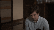 Sad Freddie Highmore GIF by ABC Network