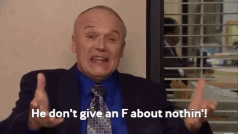 Uberchaun giphygifmaker the office creed creed bratton GIF