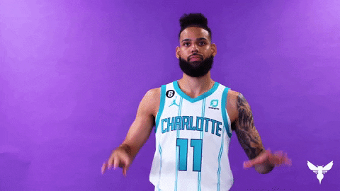 Cody Martin Basketball GIF by Charlotte Hornets