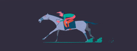 racing horse GIF by pedroallevato