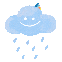 Happy Rainbow Sticker by Cute Press