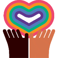 enriquelariosmx heart rainbow gay pride Sticker