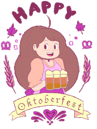 Animation Oktoberfest Sticker by Cartoon Hangover