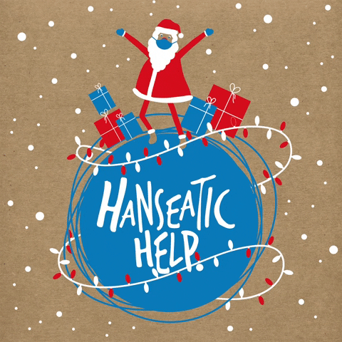 Frohe Weihnachten GIF by Hanseatic Help