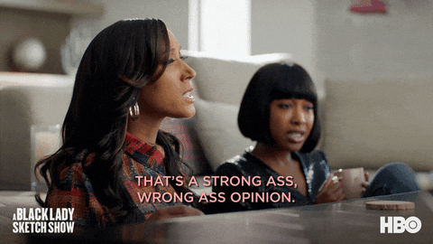 Youre Wrong Robin Thede GIF by A Black Lady Sketch Show
