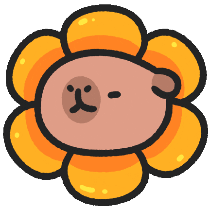 Happy Flower Sticker
