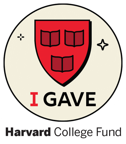 Harvard Alumni I Gave GIF by Harvard Alumni Association