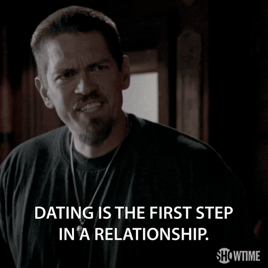 season 5 dating is the first step in a relationship GIF by Shameless