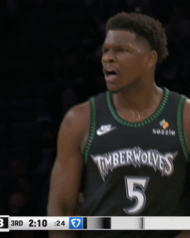 Celebration Nba GIF by Minnesota Timberwolves