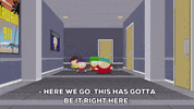 eric cartman walking GIF by South Park 