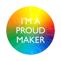 Proud Pride Sticker by OCADSU