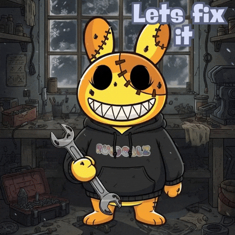Fixit Makeitright GIF by RugDollz