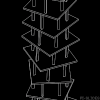black and white twist GIF by Pi-Slices