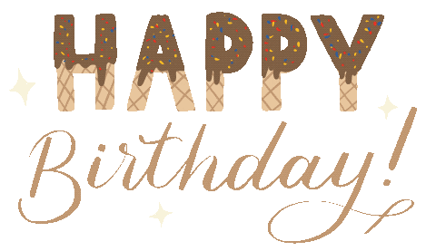 Happy Birthday Sticker