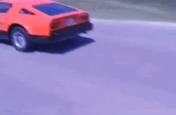Outrun Classic Cars GIF
