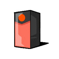 SupressoCoffee coffee box coffee time product Sticker