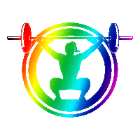 Work Out Yes Sticker by Barbells & Ponytails