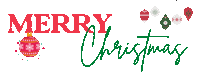 Merry Christmas Sticker by Sheila Streetman