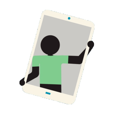 selfie STICKER by imoji