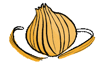Onion Sticker by Bareburger