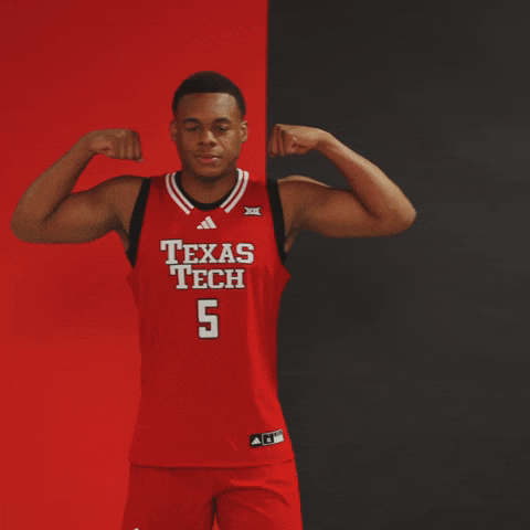 Josiah Moseley GIF by Texas Tech Basketball