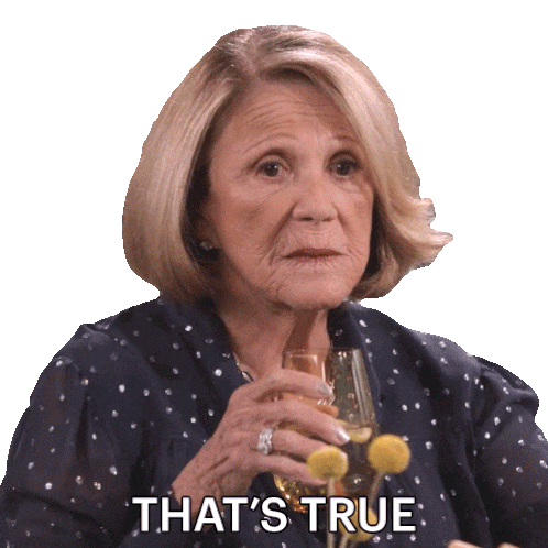 Linda Lavin Thats True Sticker by HULU