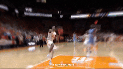 Basketball Orange GIF by Tennessee Athletics