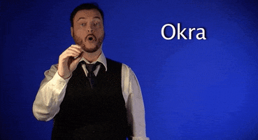sign language okra GIF by Sign with Robert