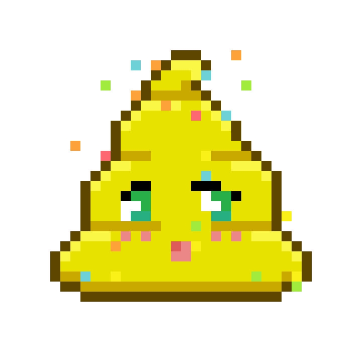 Art Shitting Sticker by Poopies.io