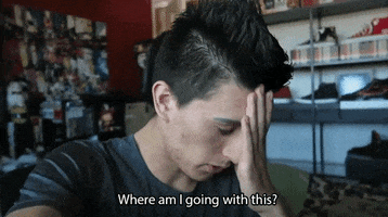 confused where am i going with this GIF by Much