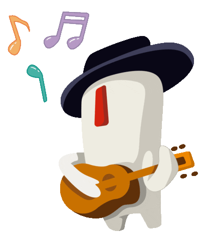 OrigenPeregrino music musica peru guitarra Sticker